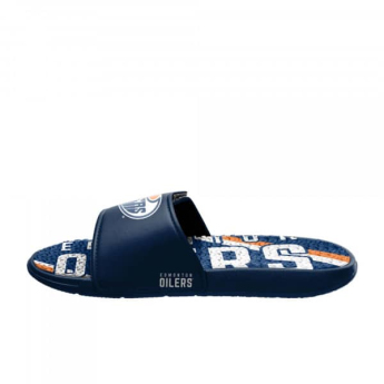 Edmonton Oilers pánské pantofle Colorblock Slipper