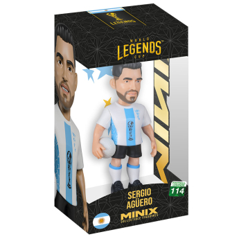 Fotbalové reprezentace figurka MINIX Legends Argentina Agüero