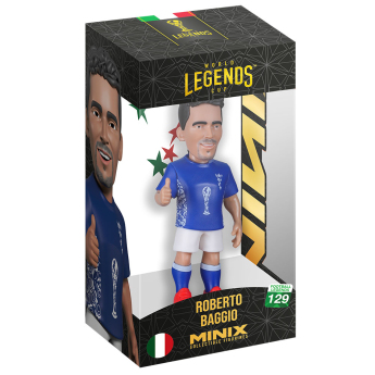 Fotbalové reprezentace figurka MINIX Legends Italy Roberto Baggio