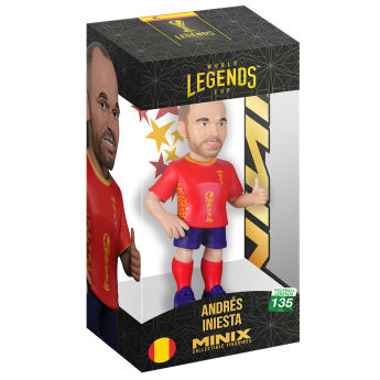 Fotbalové reprezentace figurka MINIX Legends Spain Iniesta