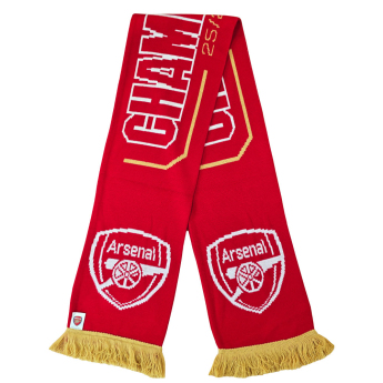 FC Arsenal zimní šála Gold Premier League Champions 25/26