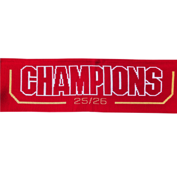 FC Arsenal zimní šála Gold Premier League Champions 25/26