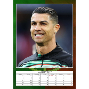 Cristiano Ronaldo kalendář 2027