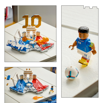 Kylian Mbappé stavebnice Lego Editions 43013