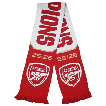 FC Arsenal zimní šála Champions 25/26