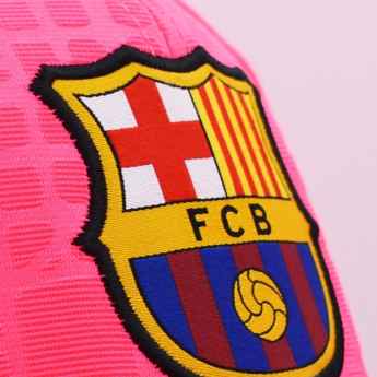 FC Barcelona dětská čepice baseballová kšiltovka Barca fucsia