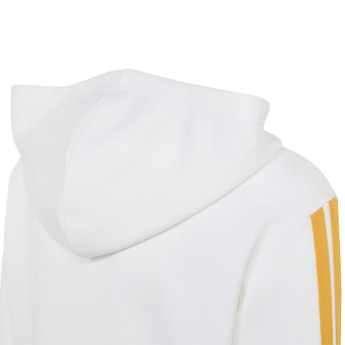 Real Madrid dětská mikina s kapucí Hoody white