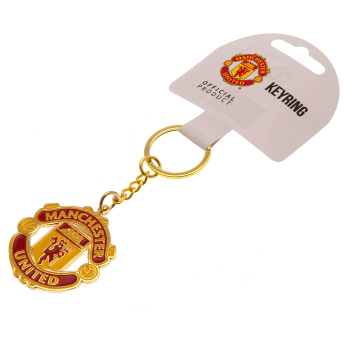 Manchester United přívěšek na klíče Crest Keyring