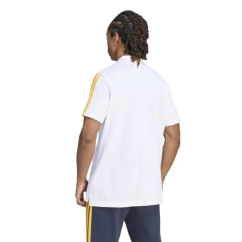 Real Madrid pánské polo tričko DNA white gold