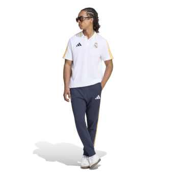 Real Madrid pánské polo tričko DNA white gold