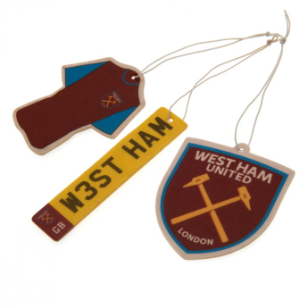 West Ham United osvěžovač vzduchu 3pk Air Freshener
