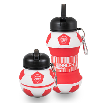 FC Arsenal láhev na pití Collapsible Football Drinks Bottle