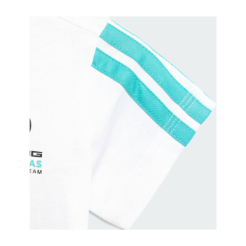 Mercedes AMG Petronas dětský set DNA Shortsleeve white F1 Team 2026