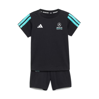 Mercedes AMG Petronas dětský set DNA Shortsleeve black F1 Team 2026