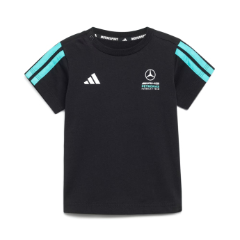 Mercedes AMG Petronas dětský set DNA Shortsleeve black F1 Team 2026