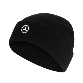 Mercedes AMG Petronas zimní čepice Mechanics black F1 Team 2026