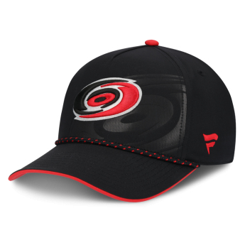 Pánská kšiltovka Carolina Hurricanes NHL Fanatics Black On Stage Podium Draft A-Frame Adjustable