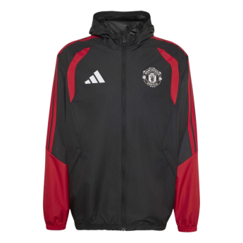 Manchester United pánská bunda s kapucí allweather black
