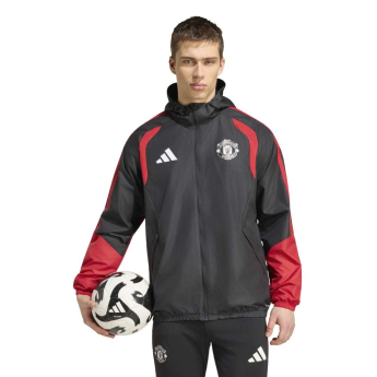 Manchester United pánská bunda s kapucí allweather black