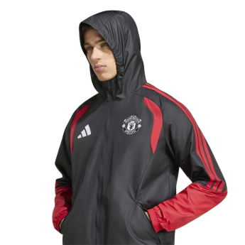 Manchester United pánská bunda s kapucí allweather black