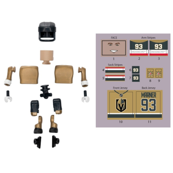 Vegas Golden Knights figurka Mitch Marner #93 NHL Construct