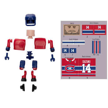 Montreal Canadiens figurka Nick Suzuki #14 NHL Construct