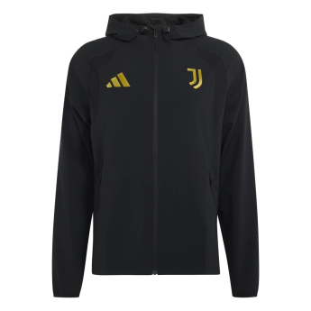 Juventus Turín pánská bunda Travel Windbreaker black