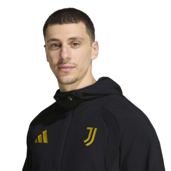 Juventus Turín pánská bunda Travel Windbreaker black