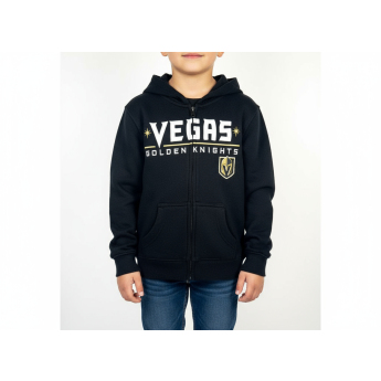 Vegas Golden Knights dětská mikina s kapucí Stated Full Zip Hoodie