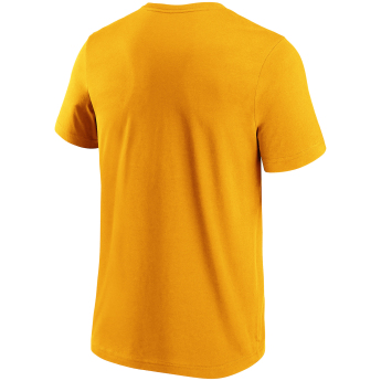 Boston Bruins pánské tričko Primary Logo Graphic yellow