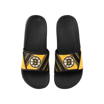 Boston Bruins pánské pantofle Legacy Velcro Sport Slide Slipper