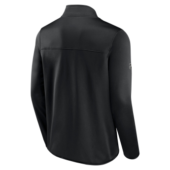 Chicago Blackhawks pánská bunda RINK Fleece Jacket Black-Black