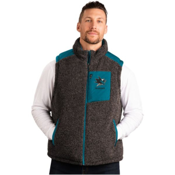 San Jose Sharks pánská vesta Power Hitter Reversible Vest