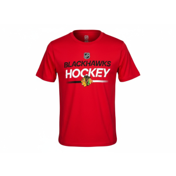 Chicago Blackhawks dětské tričko Apro Wordmark Ss Ctn Tee red