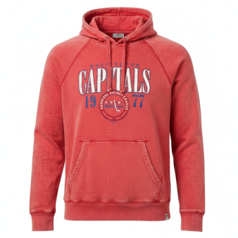Washington Capitals pánská mikina s kapucí A/LS Hoodie red