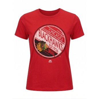 Chicago Blackhawks dámské tričko Circle red