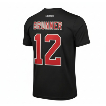 New Jersey Devils pánské tričko Damien Brunner #12 black