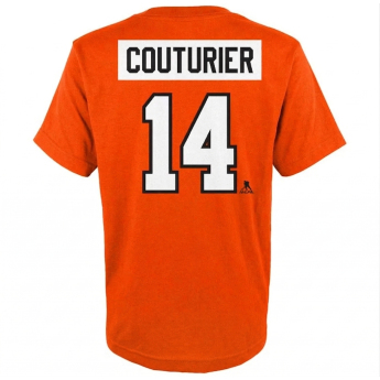 Philadelphia Flyers pánské tričko Sean Couturier #14 orange