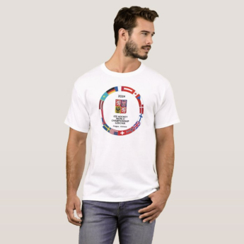 Hokejové reprezentace pánské tričko Ice Hockey World Championship Czechia MS 2024 White
