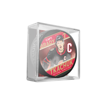 Ottawa Senators puk Brady Tkachuk Captain Collection