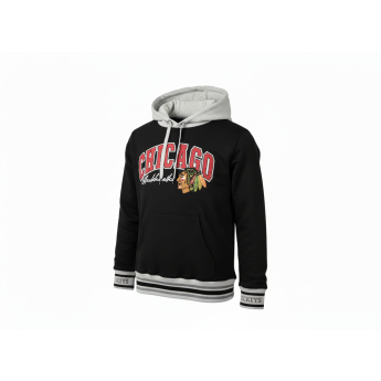 Chicago Blackhawks pánská mikina s kapucí Premium Fleece Hoodie Current Logo