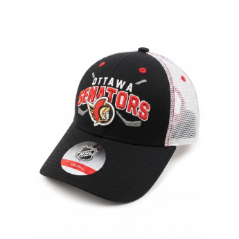 Ottawa Senators dětská čepice baseballová kšiltovka Lockup Meshback Adjustable