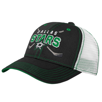 Dallas Stars dětská čepice baseballová kšiltovka Lockup Meshback Adjustable