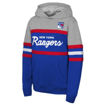 New York Rangers dětská mikina s kapucí Head Coach Hoody