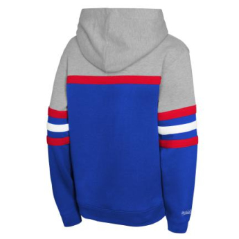 New York Rangers dětská mikina s kapucí Head Coach Hoody