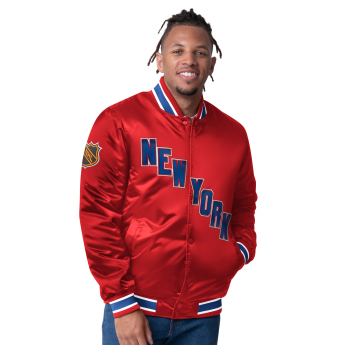 New York Rangers pánská bunda The CLOSER Reversible Varsity Satin