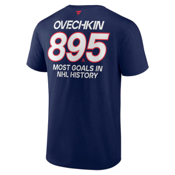 Washington Capitals pánské tričko Alex Ovechkin #8 Washington Capitals The GR8 Chase Scorer Name & Number