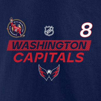 Washington Capitals pánské tričko Alex Ovechkin #8 Washington Capitals The GR8 Chase Scorer Name & Number