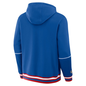 New York Rangers pánská mikina s kapucí Foundation blue
