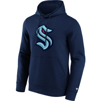 Seattle Kraken pánská mikina s kapucí Primary Logo Graphic navy